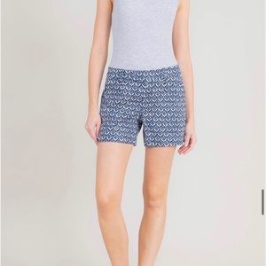 Level 99 Linen Printed Short